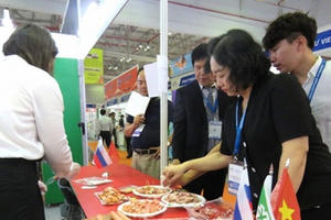 Thực phẩm Nga thu hút sự quan tâm tại Vietnam Expo 2019