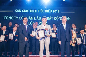 Lộc Sơn Hà lọt Top 10 Sàn giao dịch bất động sản tiêu biểu 2018