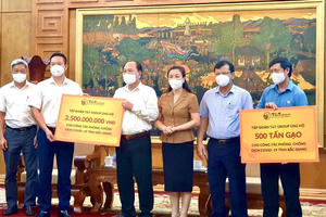 T&T Group ủng hộ 1.000 tấn gạo và 5 tỷ đồng tiếp sức Bắc Ninh, Bắc Giang chống dịch