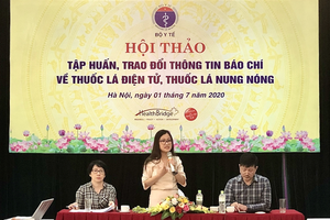 Vì sao Bộ Y tế kiên quyết chống thuốc lá thế hệ mới?