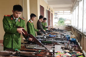 Quy định quản lý, bảo quản vũ khí, vật liệu nổ quân dụng