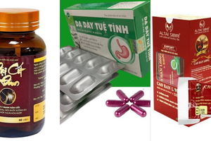 Cục An toàn thực phẩm – Bộ Y tế: Cảnh báo một số thực phẩm bảo vệ sức khỏe vi phạm quy định của pháp luật