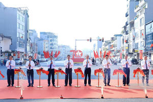 Tuyến đường 1.200 tỷ tại Long Biên chính thức thông xe, Khai Sơn City sẵn sàng cất cánh