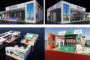 Nhôm Xingfa Quảng Đông tiếp tục ghi điểm ấn tượng, thu hút tại Triển lãm quốc tế Vietbuild Hà Nội 2022
