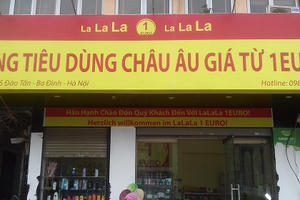 Không nhãn tiếng Việt, Lalala 1Euro đang đánh đố người tiêu dùng