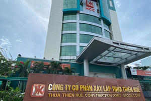 Xây lắp Thừa Thiên Huế (HUB) nhận quyền sử dụng 2.371m2 đất từ Hodeco (HDC)