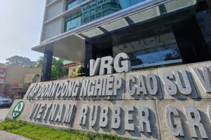 Lãi Tập đoàn Cao su Việt Nam (GVR) quý đầu năm tăng gấp 2,5 lần nhờ giá mủ tăng cao