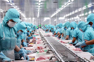 Xuất khẩu cá tra 11 tháng vượt mốc 2 tỷ USD