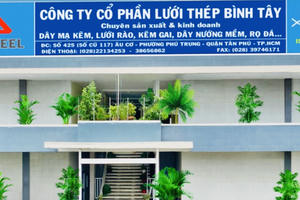 Lưới thép Bình Tây bị xử phạt hơn 450 triệu đồng do vi phạm về môi trường