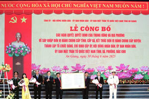 Ông Nguyễn Tiến Hải giữ chức Bí thư Tỉnh ủy An Giang mới