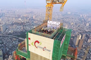 Coteccons (CTD) đặt mục tiêu lãi sau thuế đạt 700 tỷ cho niên độ mới