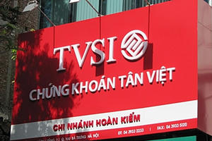 Chứng khoán Tân Việt (TVSI) chưa thanh toán được 14.800 tỷ đồng trái phiếu đến hạn