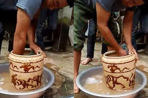 Đi rẫy, vợ chồng xứ Nghệ vớ được cổ vật bán ngay 400 triệu