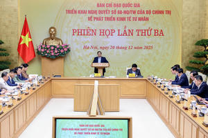 Thủ tướng: Củng cố niềm tin, hành động thực chất, hiệu quả, đột phá để phát triển kinh tế tư nhân