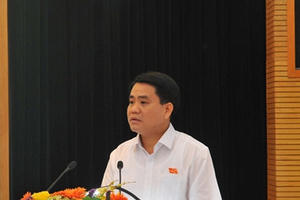 Chủ tịch Nguyễn Đức Chung: Hà Nội ưu tiên đầu tư phát triển hạ tầng