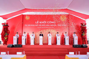 Vingroup khởi công dự án Vinhomes Green City tại Long An