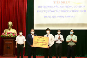 T&T Group trao tặng 1 triệu liều vắc xin phòng Covid-19