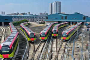 Tuyến metro Nhổn - Ga Hà Nội sẽ chạy thử từ ngày 5/12