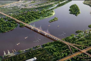 Cầu Tứ Liên khởi công dự án nào hưởng lợi?