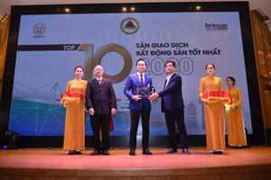 Lộc Sơn Hà 3 năm liên tiếp đạt giải Top 10 Sàn giao dịch bất động sản tốt nhất