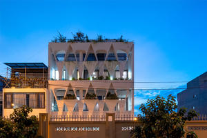 Căn nhà "kết nối yêu thương" sở hữu mặt tiền độc đáo, mọi thiết kế đều mang tính gắn kết các thành viên