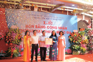 Trường Tiểu học Lê Ngọc Hân: Viết tiếp truyền thống tự hào 100 năm 