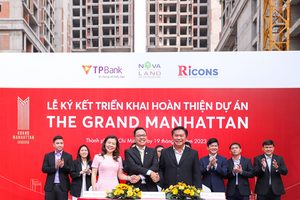 Novaland, TPBank và Ricons ký kết hợp tác triển khai hoàn thiện dự án The Grand Manhattan, thắp sáng niềm tin về sự hồi phục của thị trường bất động sản trong năm 2023