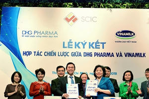 Vinamilk và Dược Hậu Giang hợp tác chiến lược để nghiên cứu phát triển sản phẩm