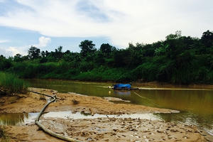 Kon Tum: Tận mắt chứng kiến “đại công trường” khai thác cát trái phép