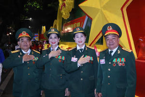 Những hình ảnh trang trọng, tràn đầy tự hào từ lực lượng đặc biệt trong khối diễu hành A80
