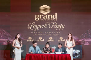 Grand Holdings: Tưng bừng lễ ra mắt thương hiệu Grand Jewelry - Mang trọn tinh hoa thế giới về với Việt Nam