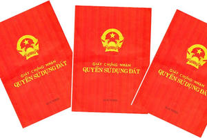 Miễn lệ phí cấp "sổ đỏ", giấy phép xây dựng, đăng ký kinh doanh, hộ tịch...