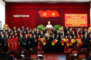 Chủ tịch Quốc hội Trần Thanh Mẫn dự Lễ công bố thành lập TP Cần Thơ mới