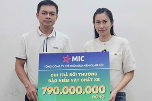 Bảo hiểm Quân đội chi trả bồi thường bảo hiểm vật chất xe 790 triệu đồng cho xe bị ngập nước