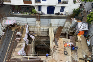 Thủ tướng yêu cầu Hà Nội kiểm tra, giải quyết vụ nhà phố làm 4 tầng hầm 