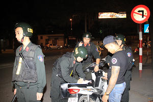 Luật Cảnh sát cơ động: 5 nhóm hành vi bị nghiêm cấm