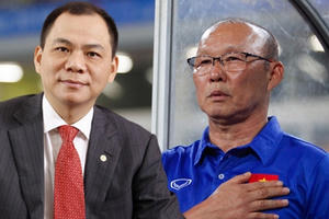 Không phải bầu Đức, tỷ phú Phạm Nhật Vượng mới là người hỗ trợ VFF trả lương cho HLV Park Hang-Seo