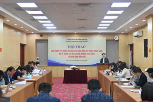 Nâng cao hiệu quả công tác xử lý kết quả rà soát văn bản quy phạm pháp luật