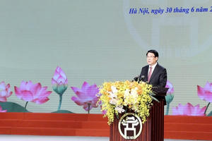 Chủ tịch nước Lương Cường: Mở ra không gian phát triển mới để Thủ đô Hà Nội phát huy tốt hơn nữa vai trò đầu tàu