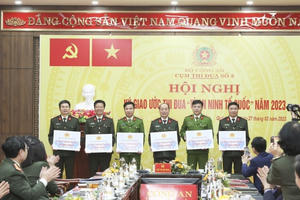 Công an 6 tỉnh Bắc miền Trung ký giao ước thi đua năm 2023