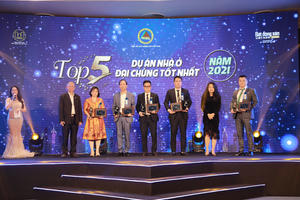 Tập đoàn GFS vinh danh Top 5 nhà ở đại chúng tốt nhất năm 2021 