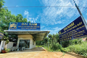 Long Thành hết thời xếp hàng săn đất