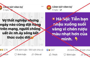 Bộ Công an cảnh báo các trang mạng xã hội giả mạo lực lượng công an để thực hiện ý đồ xấu