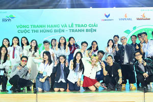 Những khoảnh khắc khó quên trong đêm chung kết cuộc thi “Tiếng nói Xanh”