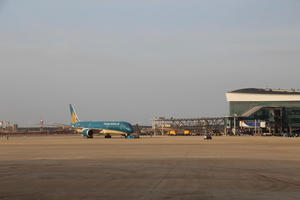 Máy bay Boeing 787 đã hạ cánh an toàn xuống sân bay Long Thành