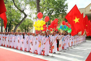 Học sinh cả nước tựu trường sớm nhất vào ngày 1/9 riêng lớp 1 tựu trường sớm nhất từ ngày 23/8