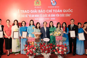 Giải C - Giải Báo chí toàn quốc "Vì An ninh tổ quốc, vì bình yên cuộc sống" - Xin tri ân những người quản giáo thầm lặng