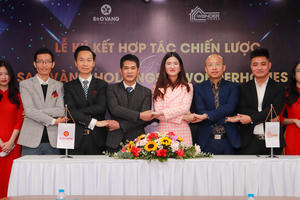 Sao Vàng Holdings và WonderHomes ký kết liên minh F1 phân phối các BĐS cao cấp Vinhomes 