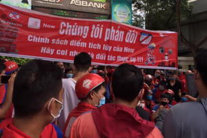 Những vụ đình công của tài xế công nghệ