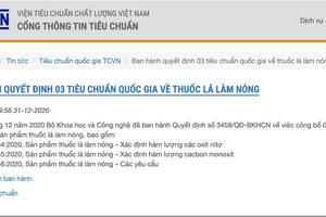 Phát huy vai trò nghiên cứu khoa học về thuốc lá mới của các tổ chức, hiệp hội y học trong nước